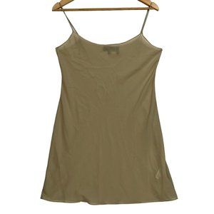 Theory Silk Tank Tan Camisole Womens Size P NWOT